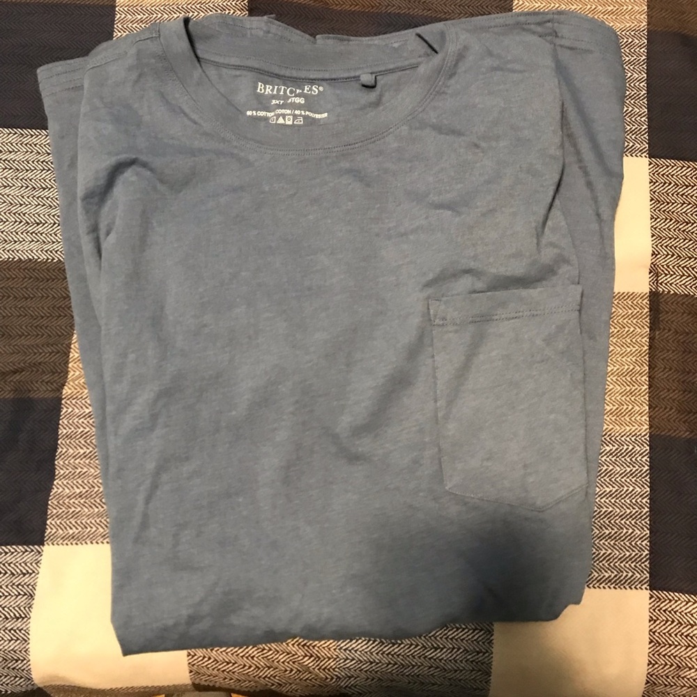 Britches T-Shirt with Pocket - Mens 3XLT